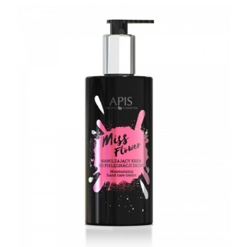 APIS MISS FLOWER NAWILŻAJĄCY KREM DO PIELĘGNACJI DŁONI, 300 ML